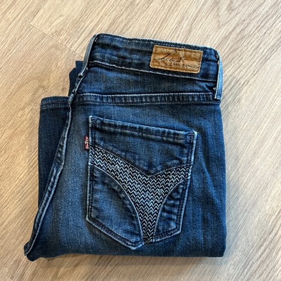 Levi’s Demi Curve Classic Straight Leg Jeans Size 6/28 - Picture 2 of 6